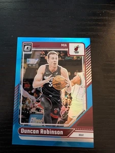 2024-25 Donruss Optic Duncan Robinson Aqua SP /225 Heat Pistons #199 - Bild 1 von 1