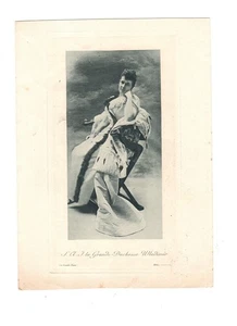 Herzogin Marie von Mecklenburg-Schwerin 1854-1920 - 6x8 FOTOKARTE KÖNIGREICH - Bild 1 von 2