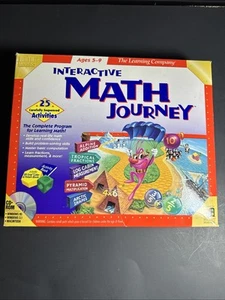 Interactive Math Journey - Ages 5-9 (1996 Version 1.0) PC Learning Game Windows - Picture 1 of 9