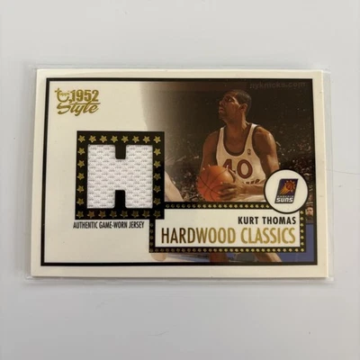 Kurt Thomas 2005-06 Topps Style Hardwood Classics #KT Relic Card NBA Suns GU NBA - Image 1 of 2