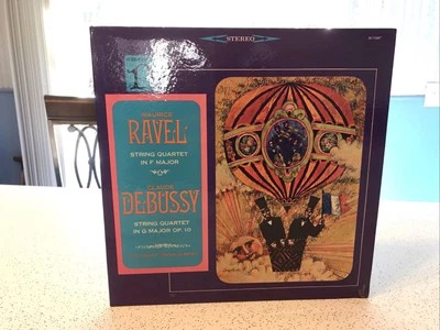 Maurice Ravel & Claude Debussy Lp  The Stuyvesant String Quartet Mono Nonesuch - Image 1 of 4