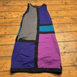 Motel Rocks Mini Abito S Piccolo Blocco Colore Bodycon Elasticizzato DIFETTO - Foto 1 di 3