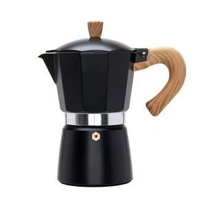 Aluminium Italian Espresso Stove Top Moka Percolator Pot Coffee Maker 6 Cups - Picture 1 of 6