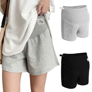 Bermuda donna elastico in vita maternità larghi larghi estivi casual pantaloncini comodi - Foto 1 di 12