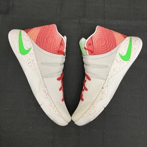 Nike Kyrie 2 Ky Rispy Krispy Kreme Donuts Basketball Shoes White Red Green Sz 10 - Picture 1 of 11