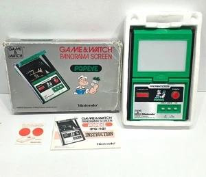 Nintendo Game & Watch Popeye Panorama Bildschirm - Handheld OVP und G&W LCD PG-92 - Bild 1 von 19