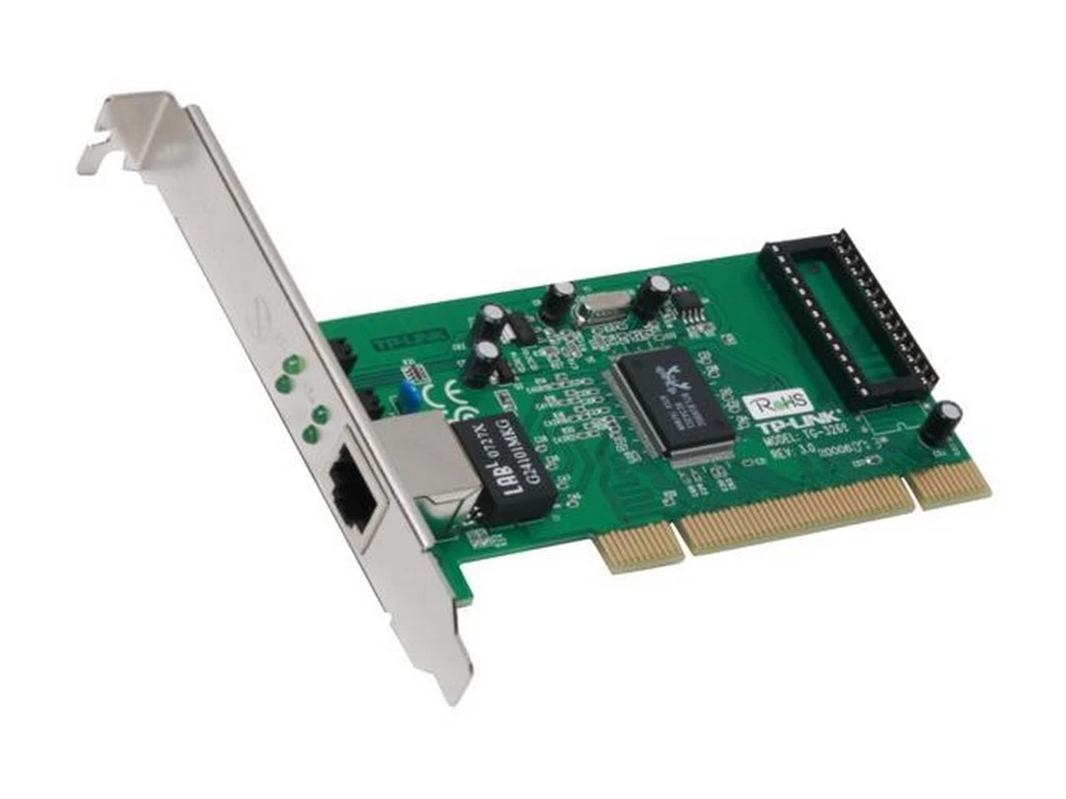 TP-Link TG-3269 10/100/1000 Mbps Gigabit RJ45 PCI Lan Karte Adapter   #32392 - Bild 1 von 1