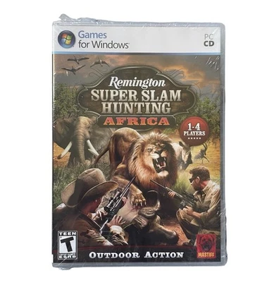 Remington Super Slam Hunting: Africa PC Games for Windows CD 2010 Brand New - Image 1 of 2