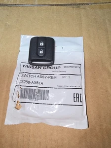 Nissan Qashqai J10E ab 06 Schlüsselanhänger Fernbedienung. Original 28268AX61A - Bild 1 von 2