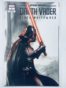 STAR WARS DARTH-VADER BLACK WHITE/RED #1- DELL’OTTO TRADE VARIANT COA 414/1500 - Picture 1 of 2