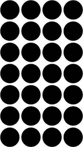 "Juego de calcomanías de pared para camión de coche de 28-3" de lunares - Imagen 1 de 2
