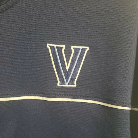 Nike Villanova Dri-Fit Elite Xl Mens Blue Embroidered Full Zip Windbreaker Track Cover