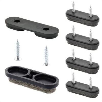 WAGNER QuickClick® Set Filzgleiter Möbelgleiter 39 x 12 mm DE Ware - Varianten - Bild 1 von 2