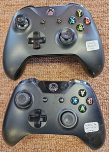 (2) Microsoft Xbox One Controllers Parts or Repair Will Not Power On- No Returns - Picture 1 of 4