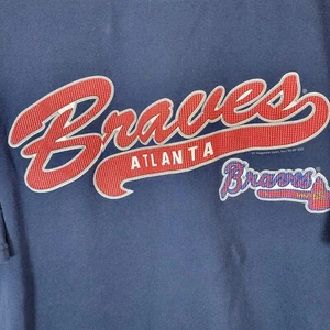 Camiseta deportiva de colección Atlanta Braves Lee 2001 brillante gráficos únicos talla XL - Imagen 1 de 9