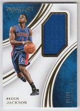 2015-16 Immaculate Collection Memorabilia #34 Reggie Jackson Jersey /99
