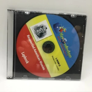 Respected American Women Lapbook by Cyndi Kinney (2010, CD-ROM) Free Ship New - Picture 1 of 4
