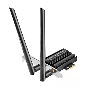 PCI-E WiFi 6E Adapter Desktop PC for Intel PCIe Wifi Card Bluetooth5.2 For AMD - Photo 1/20