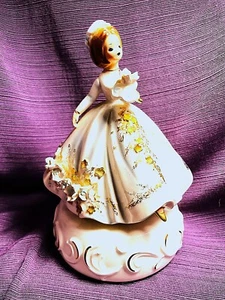 Josef Originals "Here Comes the Bride" Bride Musical Figurene - Picture 1 of 7