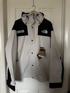 The North Face Men’s 2XL Full-Zip Hooded GORE-TEX Mountain Jacket Gardenia White - Picture 1 of 17
