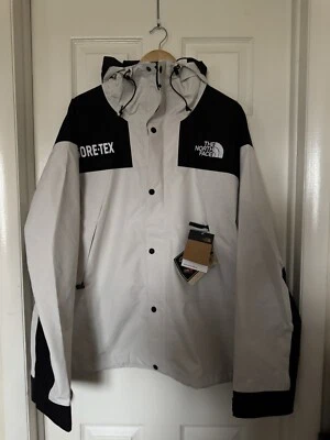 The North Face Men’s 2XL Full-Zip Hooded GORE-TEX Mountain Jacket Gardenia White - Image 1 of 4