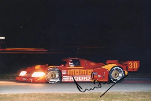 Le Mans Driver Derek Bell Hand Signed Photo Autograph 12x8" CE - Picture 1 of 1