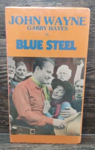 Blue Steel VHS John Wayne 1934 schwarz & weiß Western Film VERSIEGELT - Bild 1 von 2