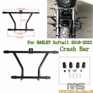 Barra de choque protectora de motor de 2 pasos Highway Peg para Harley Street Bob FXBB Softail 114 - Imagen 1 de 12
