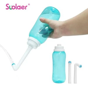 Portable Vagina Bidet Cleaner Handheld Spray Bottle Cleaner Vaginal Anal Wash - Picture 1 of 6