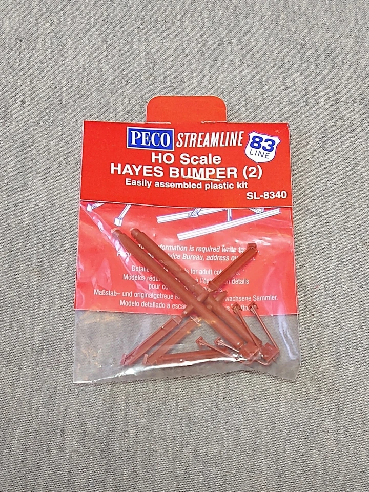 PECO HO Scale Sl-8340 Code 83 Hayes Bumpers 2pcs