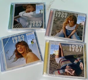 Taylor Swift - 1989 COMBO Taylor's Version BLUE+PINK+YELLOW+GREEN (New 4 CD) - Picture 1 of 10