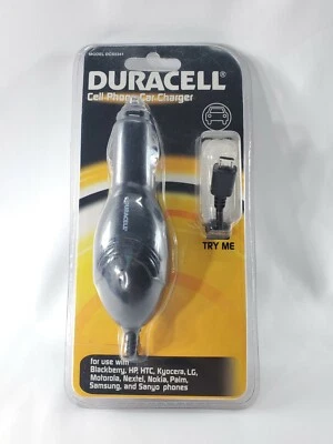 Duracell Cell Phone Vehicle Car Charger - Samsung LG Android Blackberry  DCS5341 - Image 1 of 4