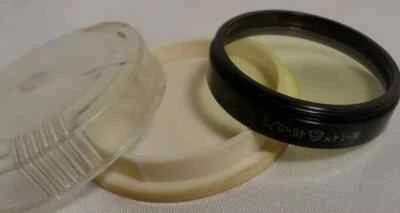 a Yellow 1.4x LZOS 46x0.75 Vintage Russian Light Filter 46mm for Lens 1210 - Image 1 of 2