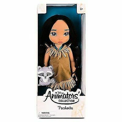 Disney Princess Animators Collection Toddler Doll 16 H - Pocahontas With