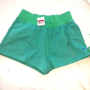 Nike Women’s Shorts Loose Fit Green Blue Active Wear FJ1829 363 Size Large - Picture 1 of 4