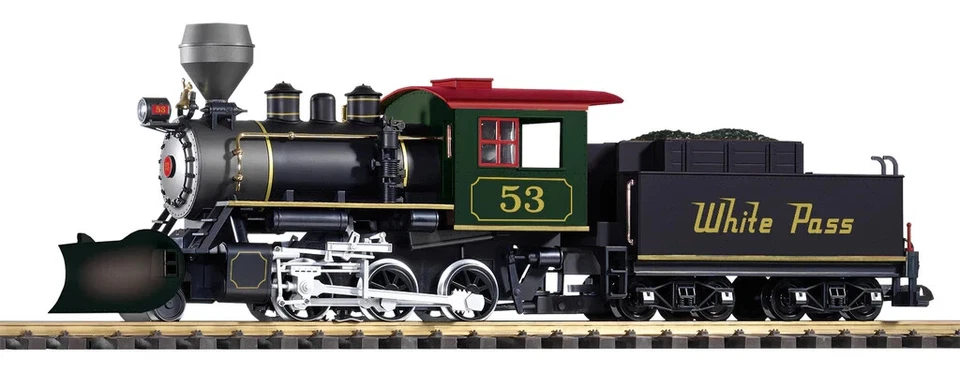 Piko G Scale 38260 WP&YR Mini-Mogul Locomotive 53 w/Smoke & Analog Sound (G-Scal - Image 1 of 1