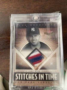 Alex Rodriguez Fleer 2004 /150 Patch RARE very Hard To Find - Picture 1 of 2