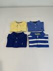 Toddler Boy Clothing 4 Piece Polo Short Sleeve Shirt LOT (Sizes 2/2T)