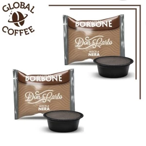 600 Capsule Don Carlo Borbone Miscela Nera Compatibile LAVAZZA A MODO MIO Nero - Imagen 1 de 1