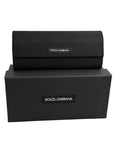 NEW Dolce & Gabbana Small Semi-Soft Hard Shell Flip Top Eyeglasses Case With Box - Picture 1 of 10
