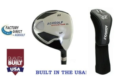 AGXGOLF FAIRWAY XS #11 WOOD (30°) MENS RH &LH; GRAPHITE SHAFT ALL SIZES & FLEXES