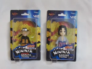 Sasuke Naruto Static Figure from Toynami VIZ Naruto Shippuden 4" Mininja Series - Picture 1 of 2