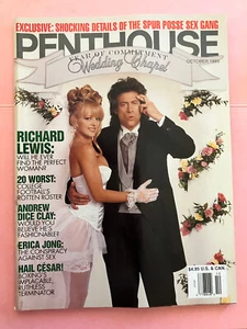 Penthouse Magazine October 1993, Richard Lewis , Andrew Dice Clay - Picture 1 of 1