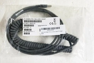 Zebra 15FT Shielded USB Cable Coiled CBA-U29-C15ZBR - Picture 1 of 2
