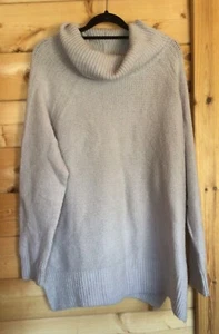 Worn in Good Condition Monsoon Pink Roll Neck Jumper Size Large - Picture 1 of 5