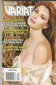 PENTHOUSE VARIATIONS~APR~2007~COLOR!~DON'T MISS THIS~COOL~OLD SCHOOL AT IT BEST! - Picture 1 of 5