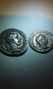 2 Roman Silver Coins Caracalla and Gordion
