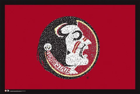 Florida State Seminoles Football FIGHT SONG NCAA Team Logo 24x36 Wall POSTER Cover