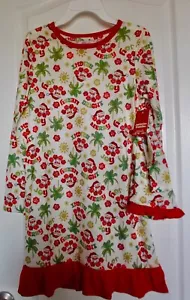 JAMMIES FOR YOUR FAMILIES TROPICAL CHRIST MAS NIGHTGOWN & DOLL GOWN - 10/12 -NWT - Picture 1 of 7