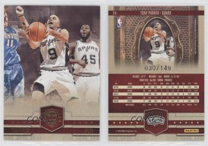 2009-10 Panini Court Kings Bronze /149 Tony Parker #24 HOF